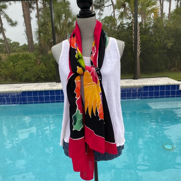 🌺 Gorgeous Alii of Hawaii scarf - Picture 4 of 15